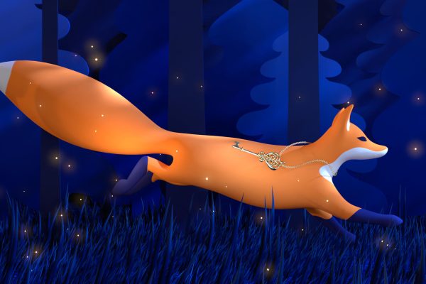 3D-hahmosuunnittelu - ja mallinnus kettuhahmosta